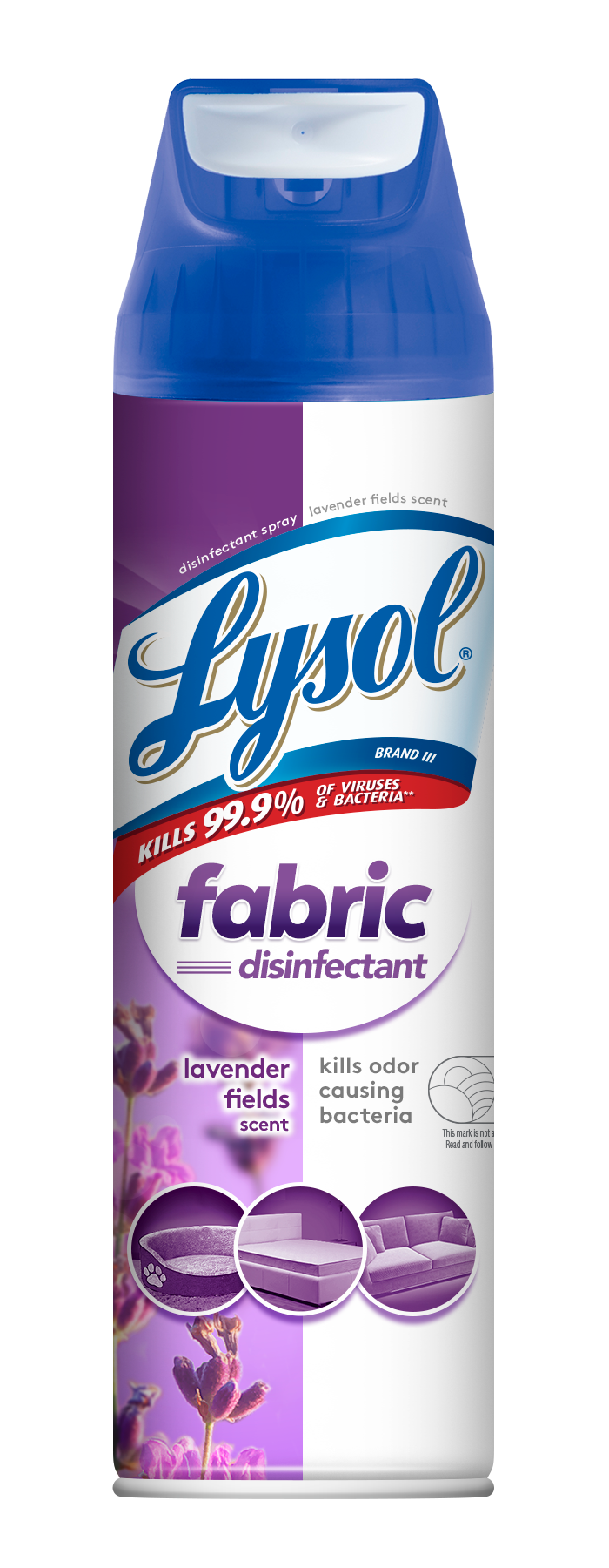 LYSOL Fabric Disinfectant  Lavender Fields